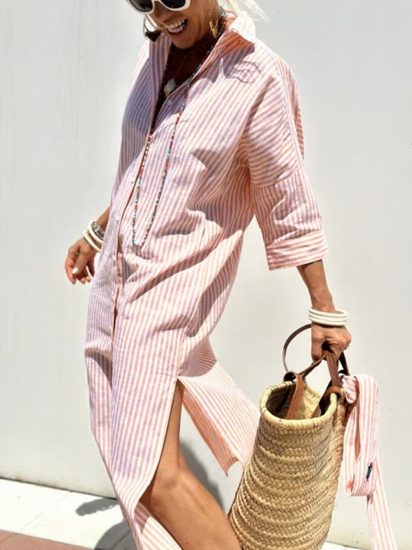 ROBE MIDI POLO POUR FEMMES