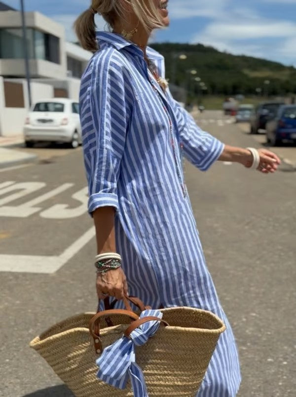 ROBE MIDI POLO POUR FEMMES