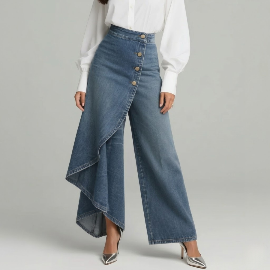 JEAN LARGE POUR FEMME
