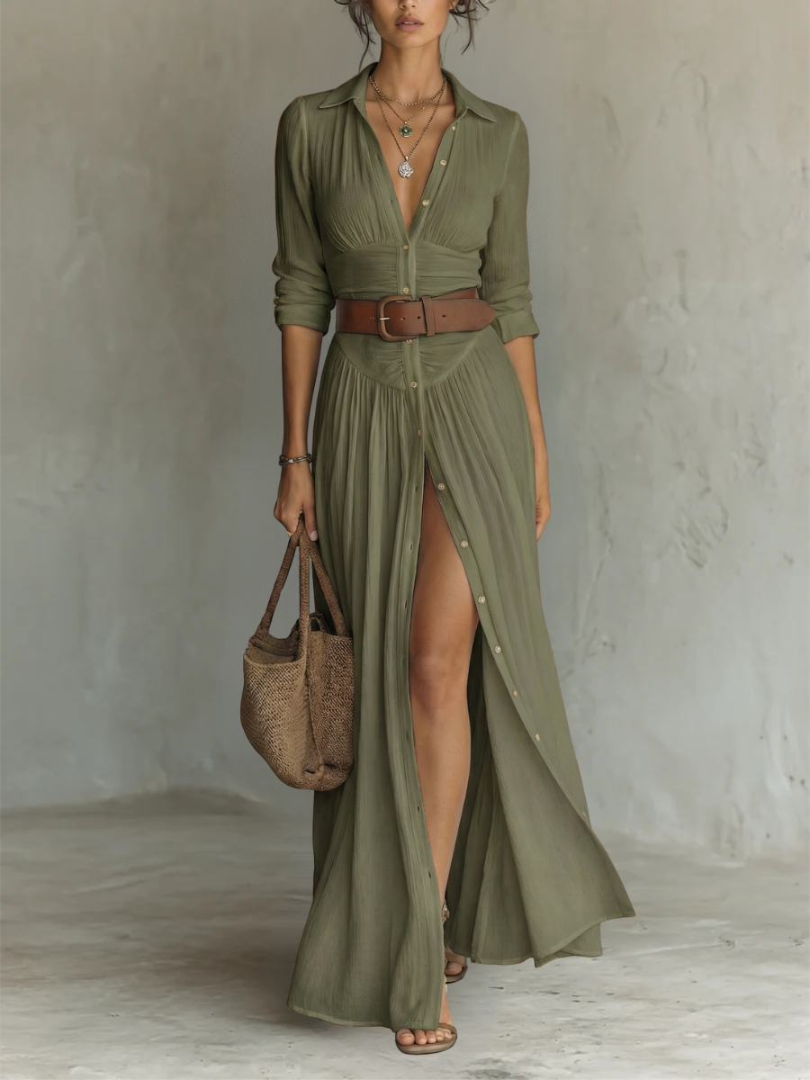 ROBE MAXI ÉLÉGANTE POUR FEMME