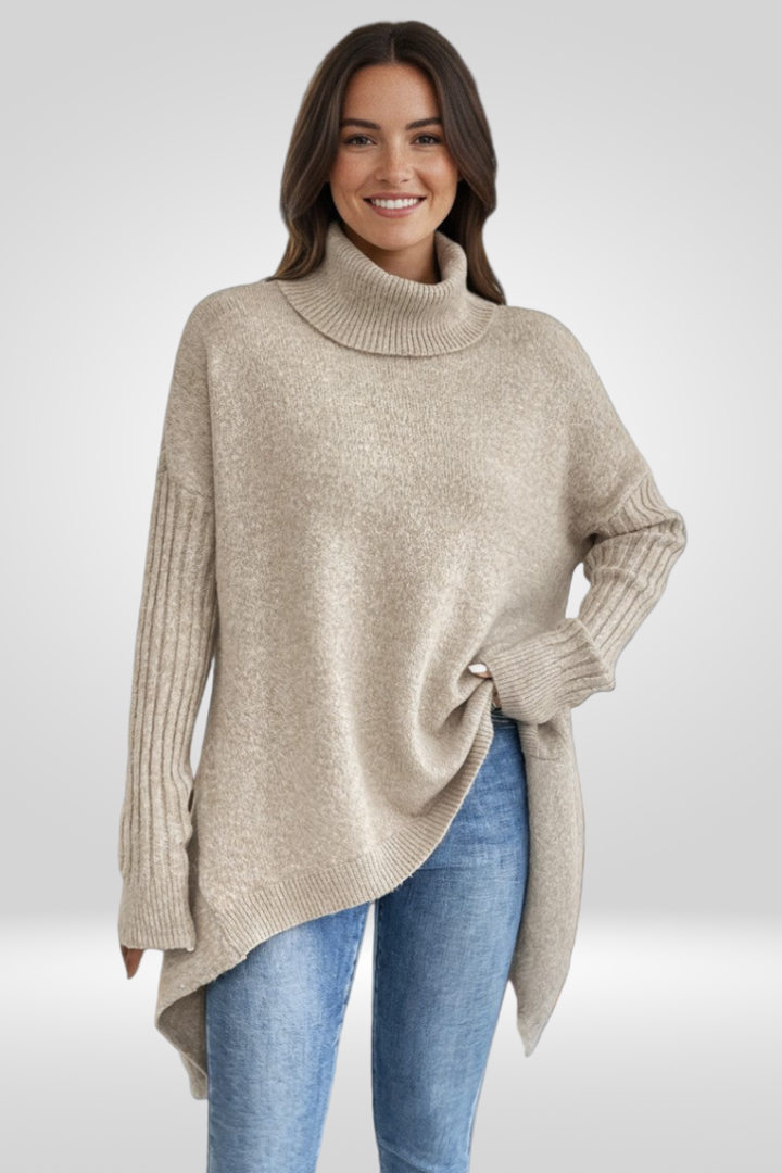 PULL À COL ROULÉ POUR FEMMES