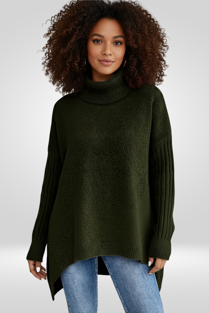 PULL À COL ROULÉ POUR FEMMES