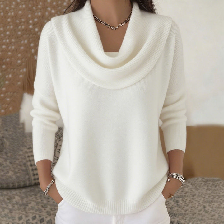PULL À COL GRACIEUX POUR FEMMES