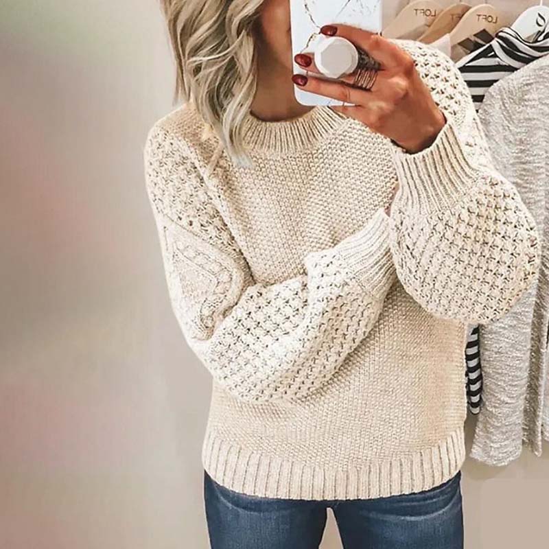 PULL EN MAILLE POUR FEMME