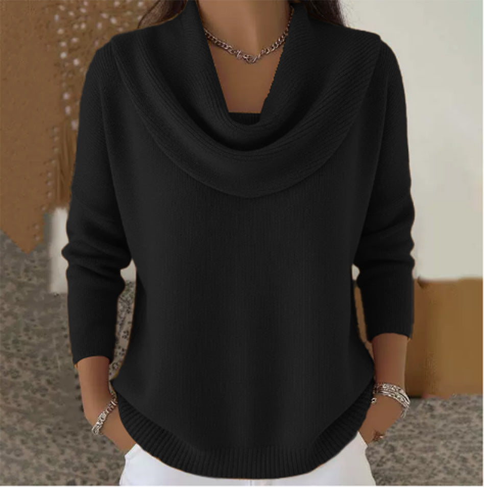 PULL À COL GRACIEUX POUR FEMMES