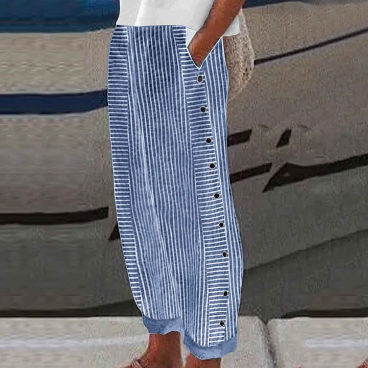 PANTALONS RAYÉS POUR FEMMES