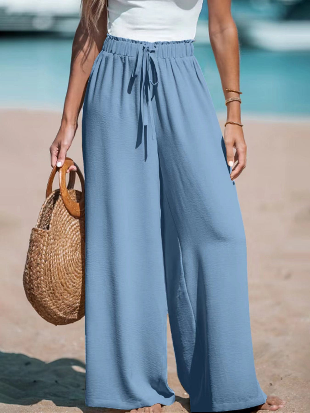 PANTALONS LARGES CHICS POUR FEMMES
