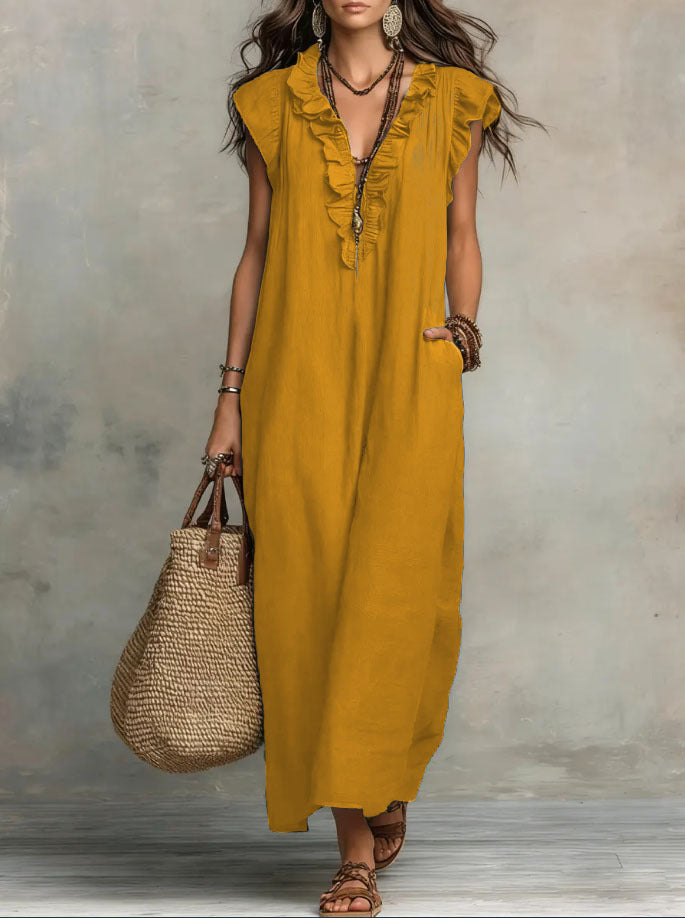 ROBE BOHÉMIENNE CHIC ET FLUIDE POUR FEMMES