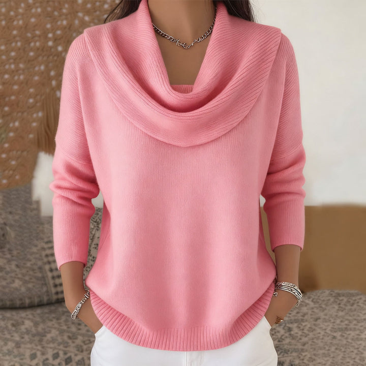 PULL À COL GRACIEUX POUR FEMMES
