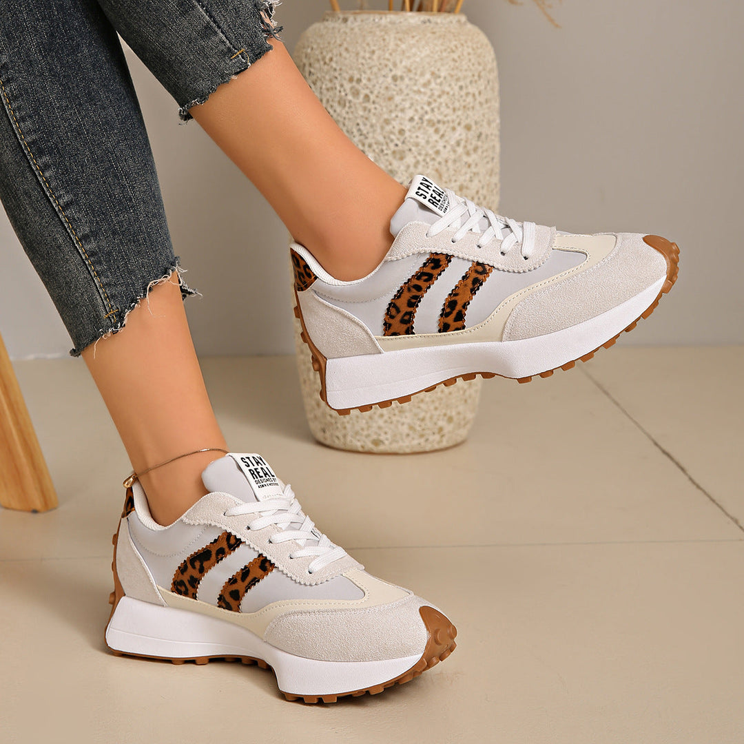 Viviane™ | Baskets confortables à talon compensé