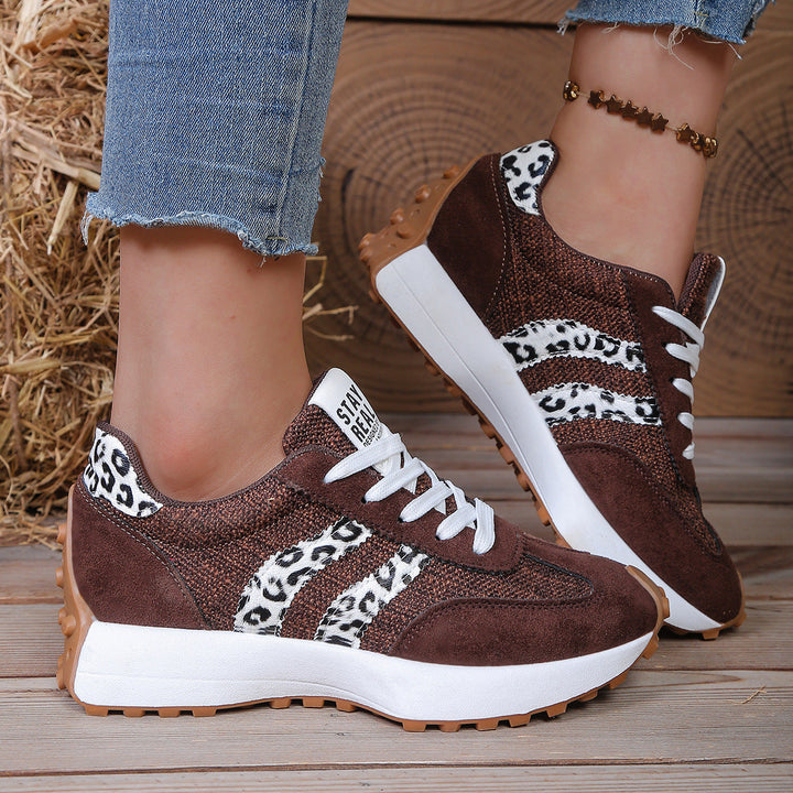Viviane™ | Baskets confortables à talon compensé