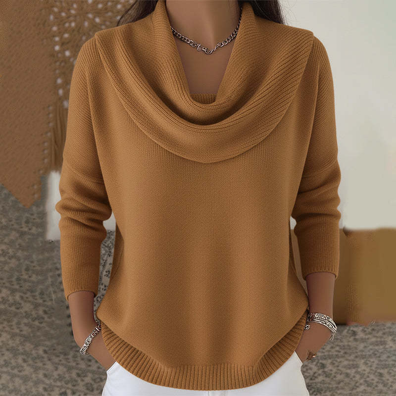 PULL À COL GRACIEUX POUR FEMMES