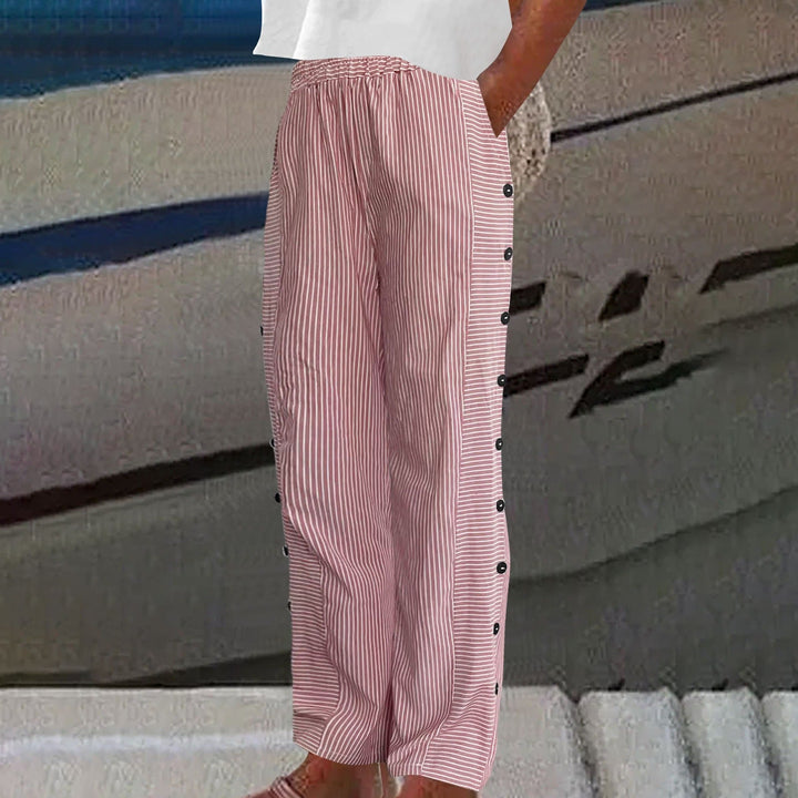 PANTALONS RAYÉS POUR FEMMES