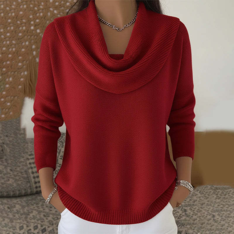 PULL À COL GRACIEUX POUR FEMMES