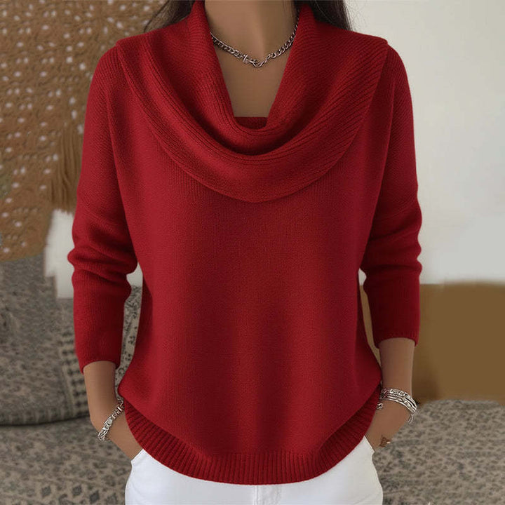 PULL À COL GRACIEUX POUR FEMMES