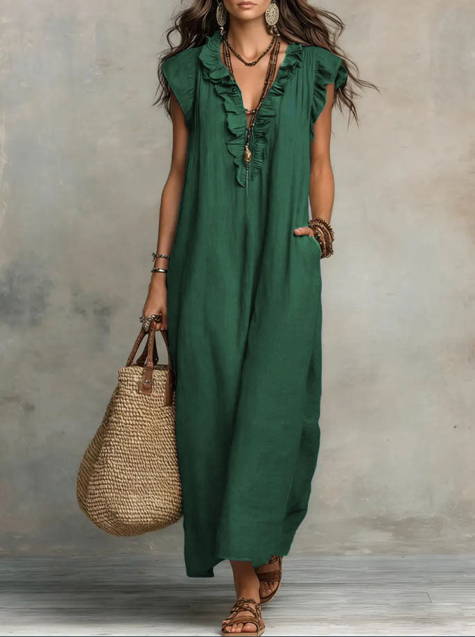 ROBE BOHÉMIENNE CHIC ET FLUIDE POUR FEMMES