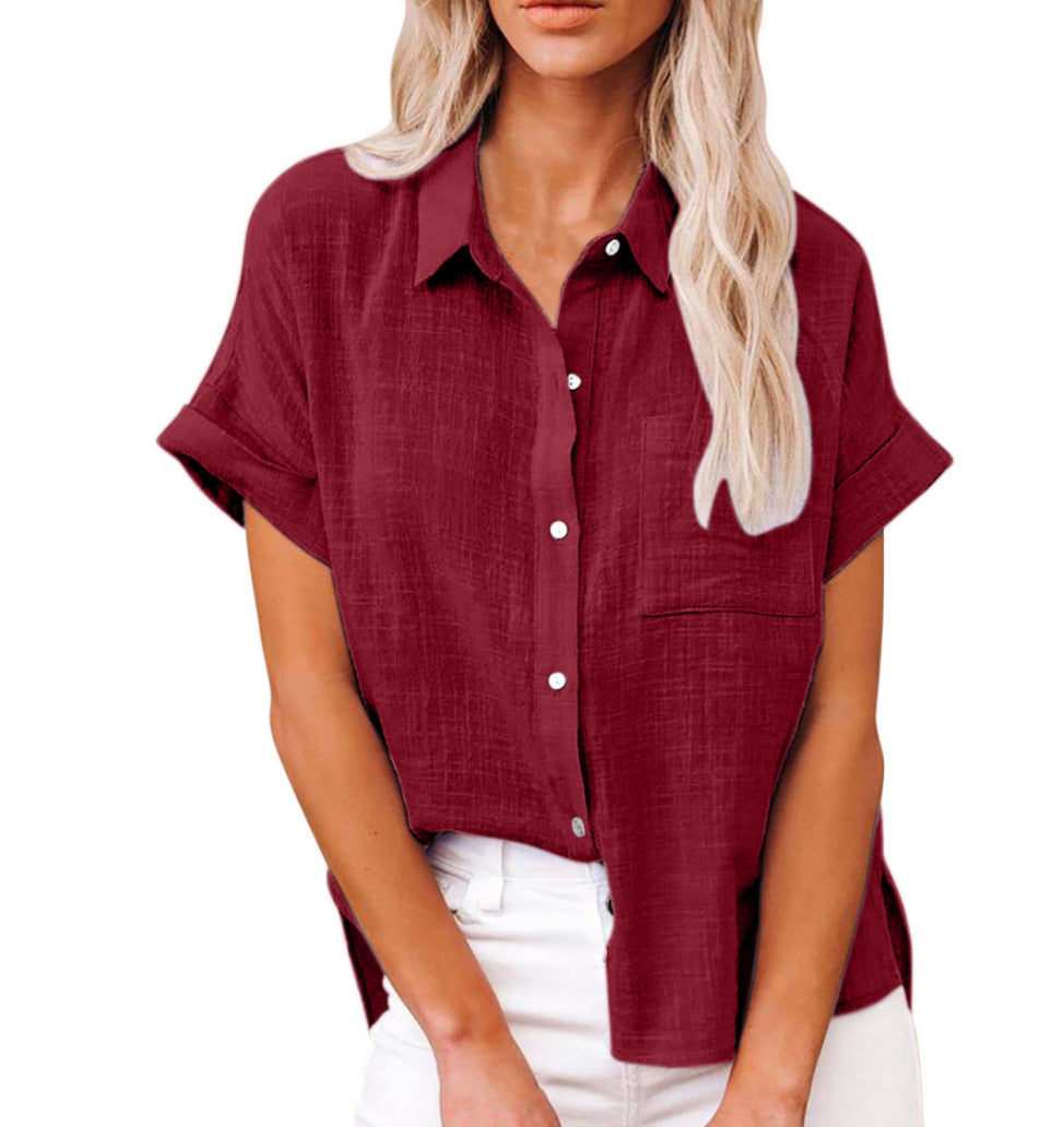 BLOUSE EN LIN POUR FEMMES