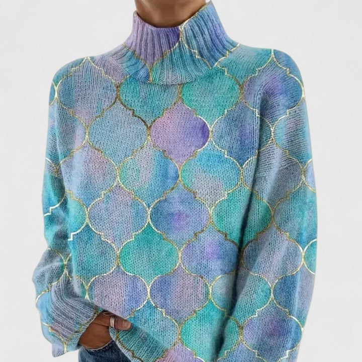 PULL EN MAILLE PASTEL POUR FEMME