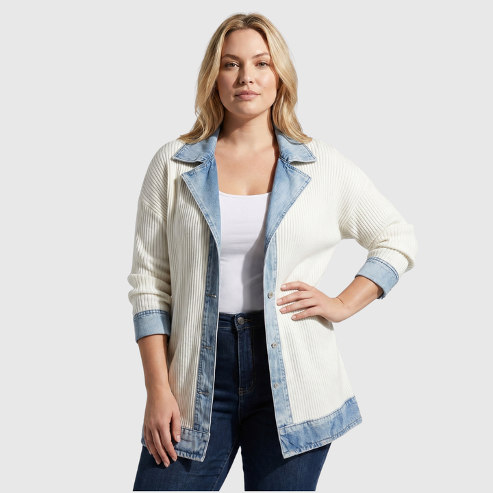VESTE EN DENIM POUR FEMMES