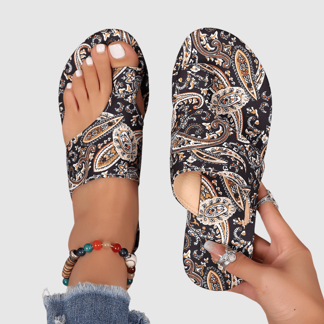 Emmaline - Vintage ortopedické sandály pro pohodlnou chůzi