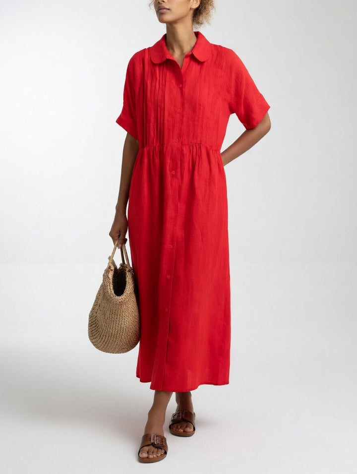 ROBE CHEMISE FLUIDE POUR FEMMES