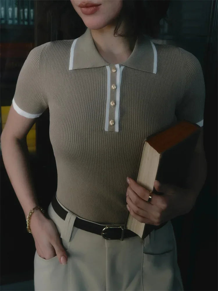 Pánské bavlněné polo tričko Linea Contour