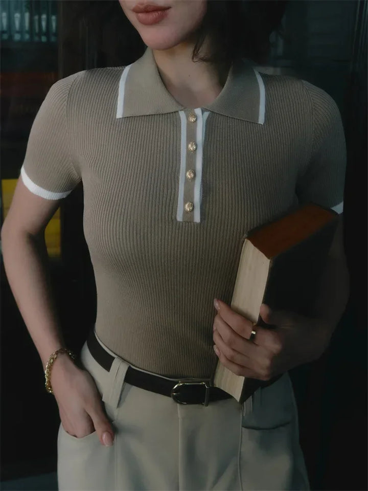 Pánské bavlněné polo tričko Linea Contour