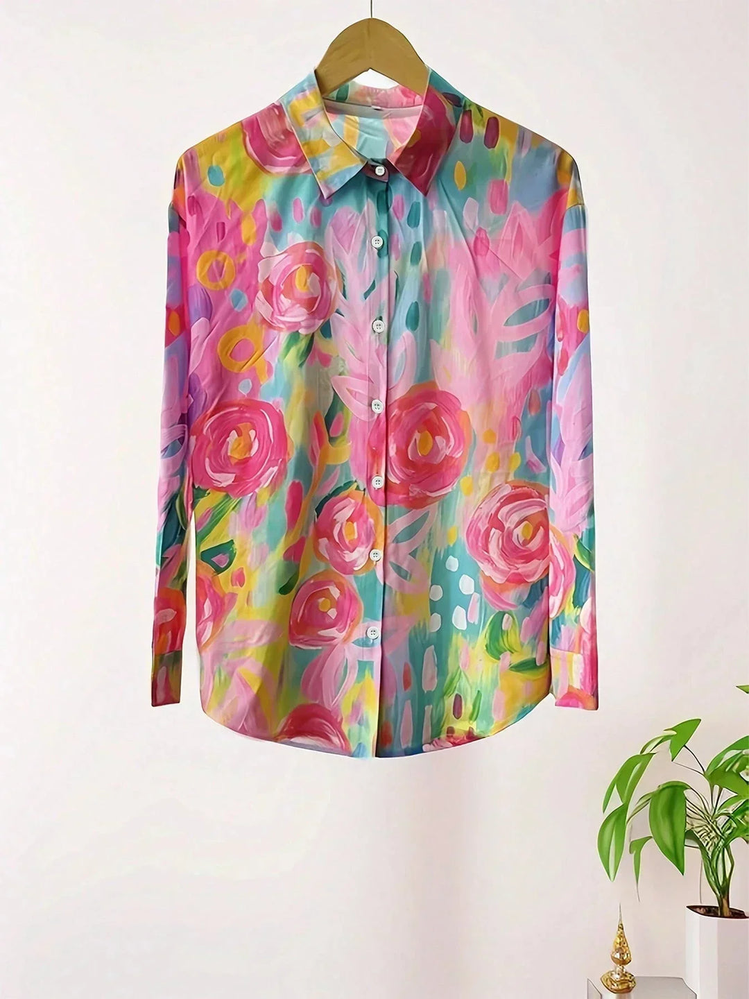 BLOUSE IMPRIMÉE POUR FEMMES