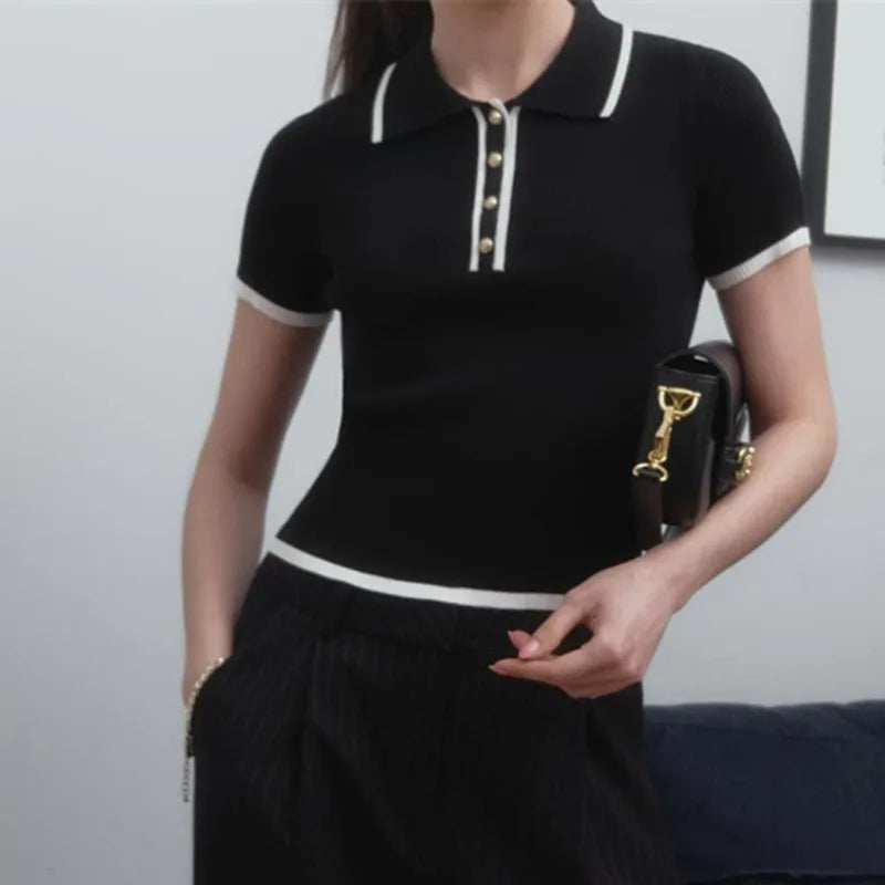 Pánské bavlněné polo tričko Linea Contour