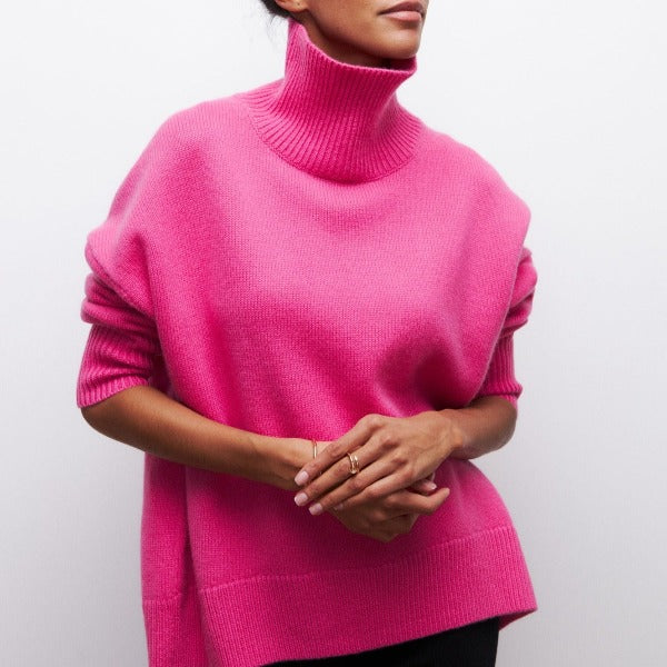 PULL COL ROULÉ INTEMPOREL POUR FEMMES