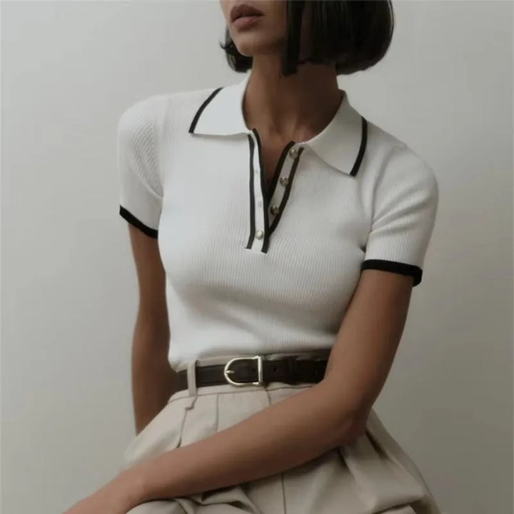 Pánské bavlněné polo tričko Linea Contour