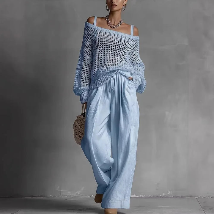 ENSEMBLE CHIC EN DEUX PIÈCES POUR FEMMES
