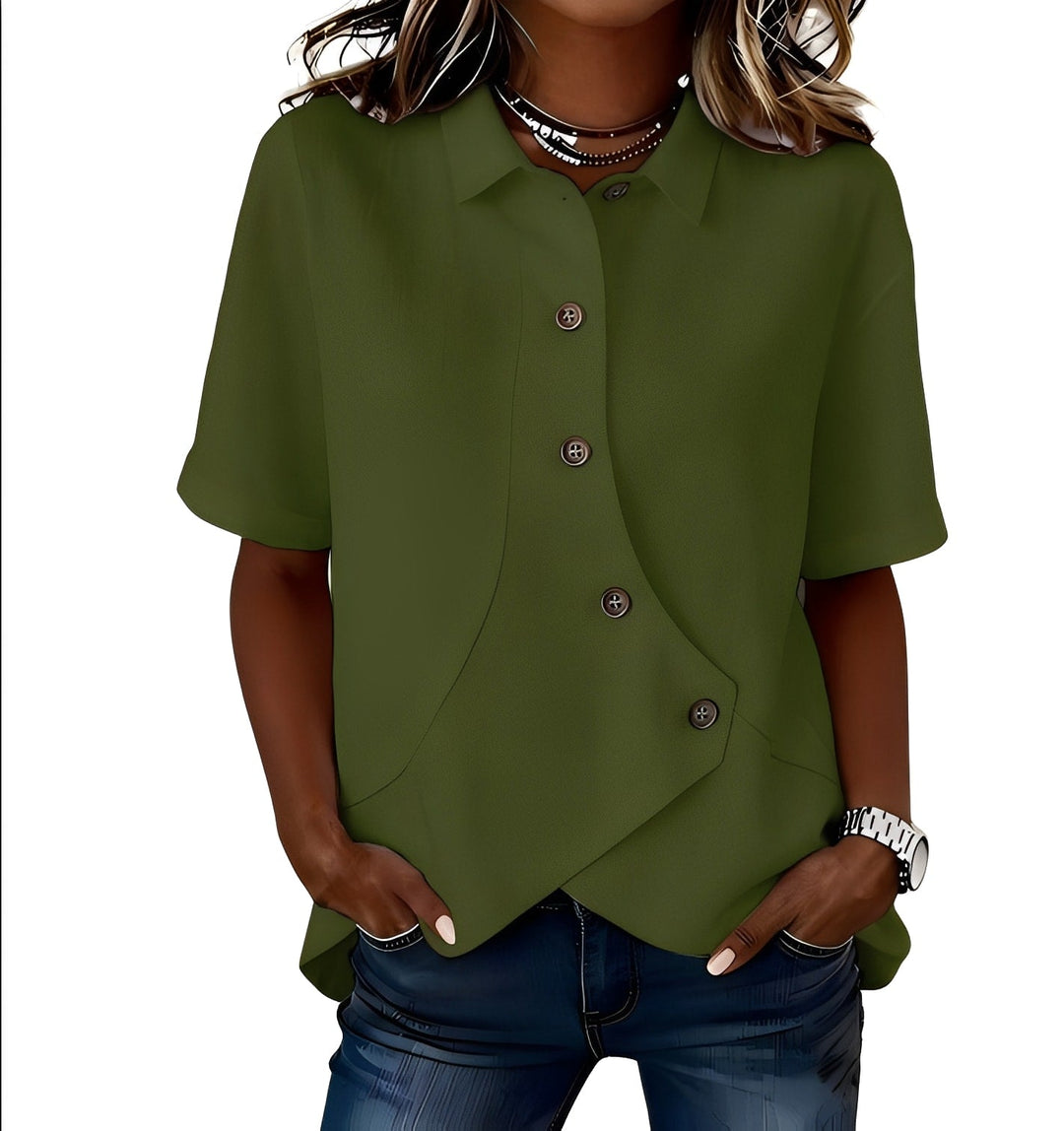 CHEMISE EN MELANGE DE LIN POUR FEMMES