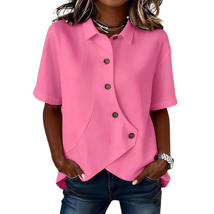CHEMISE EN MELANGE DE LIN POUR FEMMES