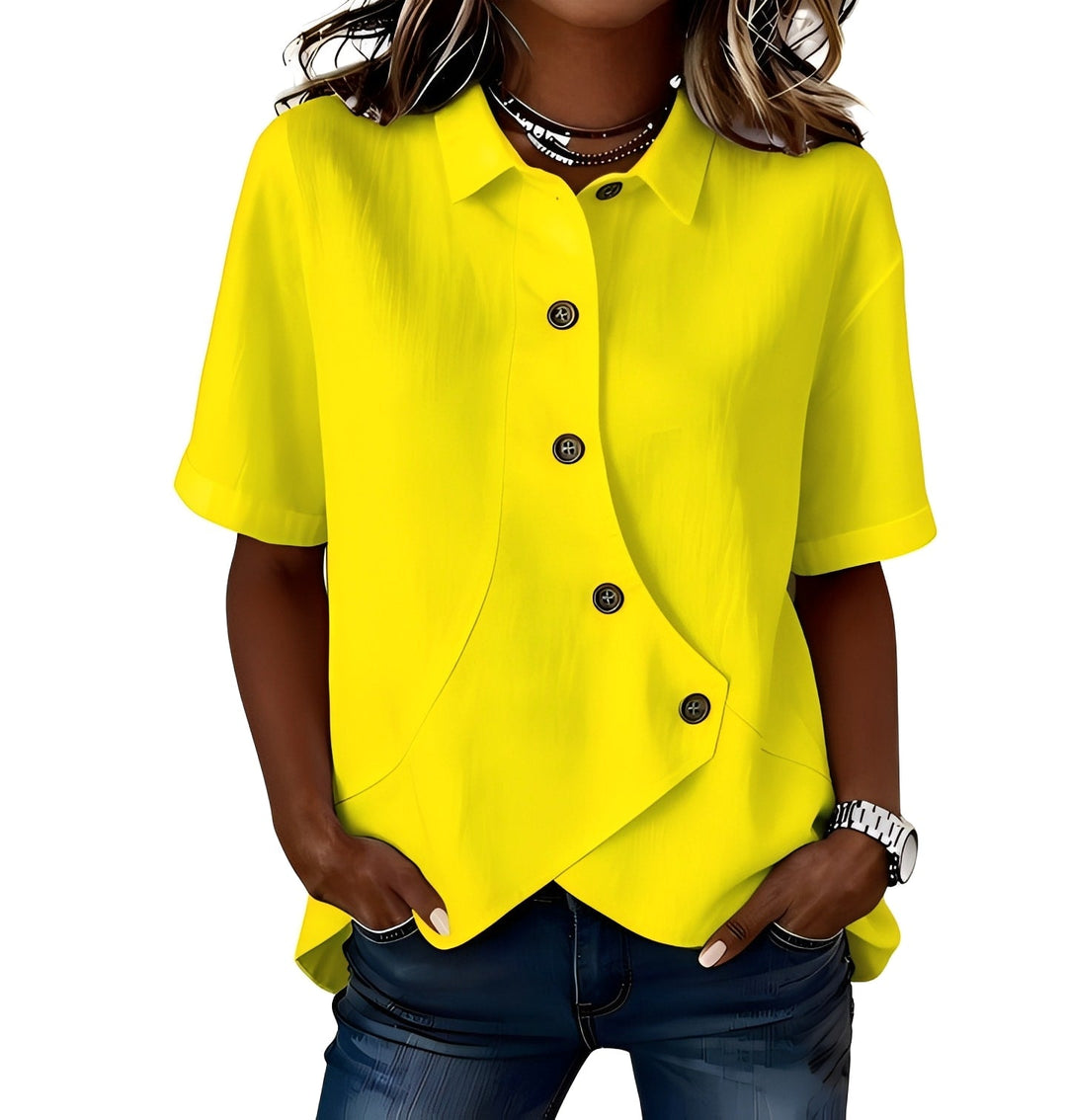 CHEMISE EN MELANGE DE LIN POUR FEMMES