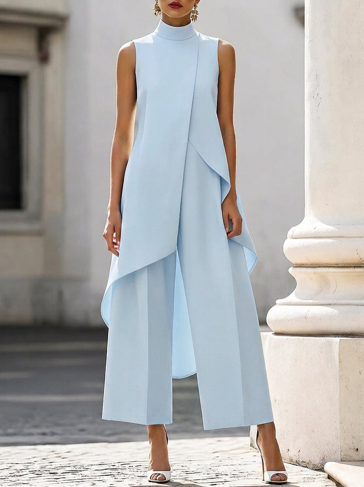 ENSEMBLE ASYMÉTRIQUE EN DEUX PIÈCES POUR FEMMES
