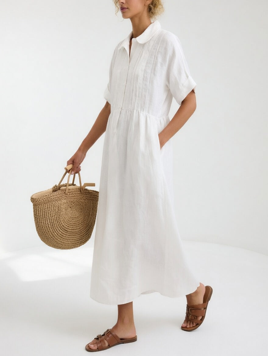 ROBE CHEMISE FLUIDE POUR FEMMES