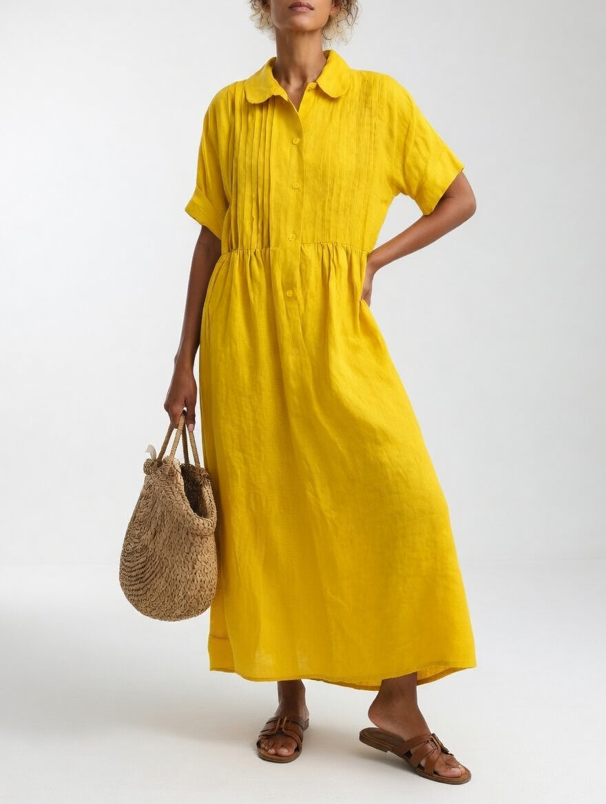 ROBE CHEMISE FLUIDE POUR FEMMES