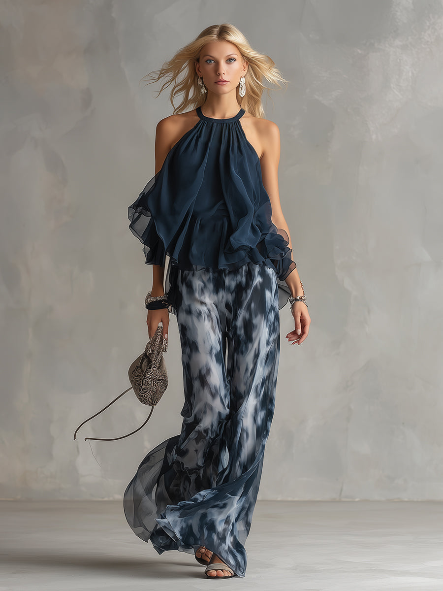 ENSEMBLE PANTALON FLUIDE POUR FEMMES