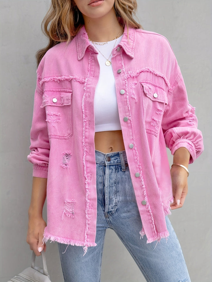 GILET EN DENIM POUR FEMMES