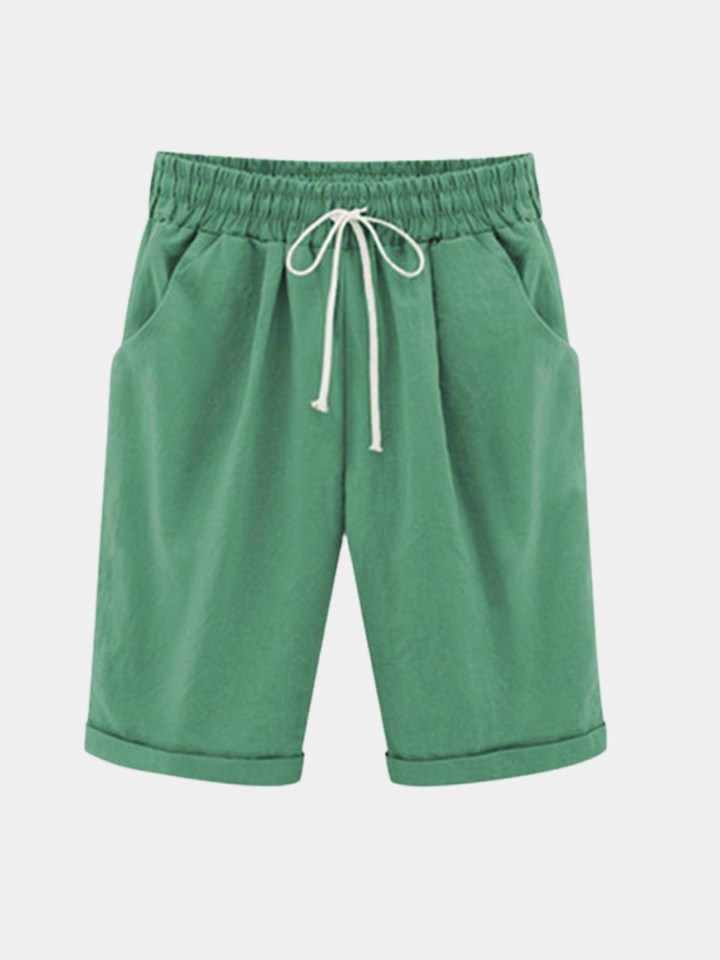SHORT INTEMPOREL EN COTON POUR FEMME