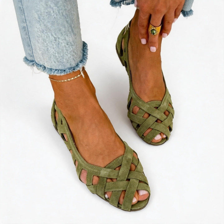 Sandra™ | Ballerines souples pour pieds larges