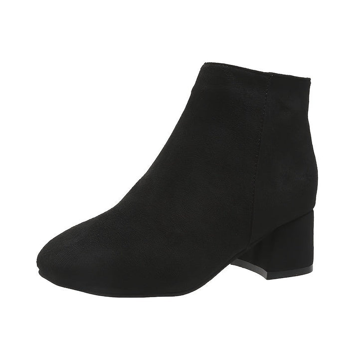 Colette™ – Bottines confortables à talon carré