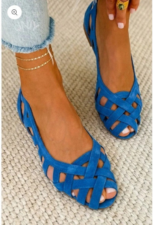 Sandra™ | Ballerines souples pour pieds larges