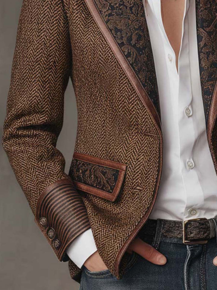 BLAZER STRUCTURÉ ARTISTIQUE POUR FEMMES