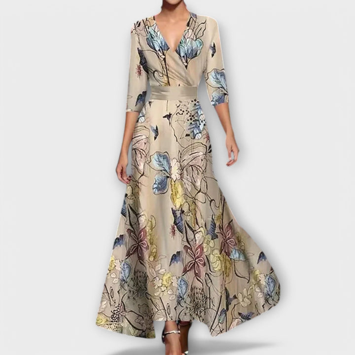 Alma - Elegantní dámské šaty s ramínkovým designem