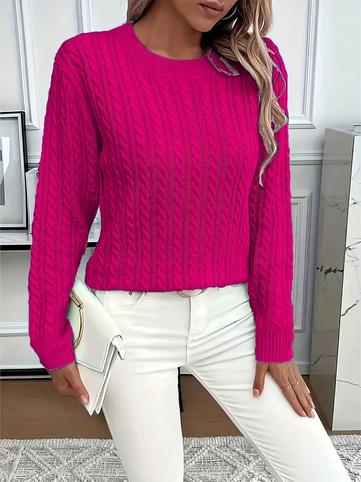 SWEAT À COL ROND COZY POUR FEMMES