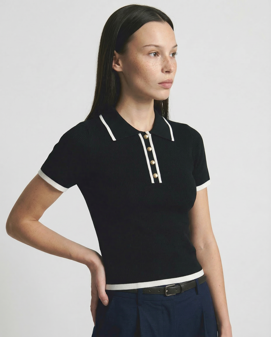 Pánské bavlněné polo tričko Linea Contour