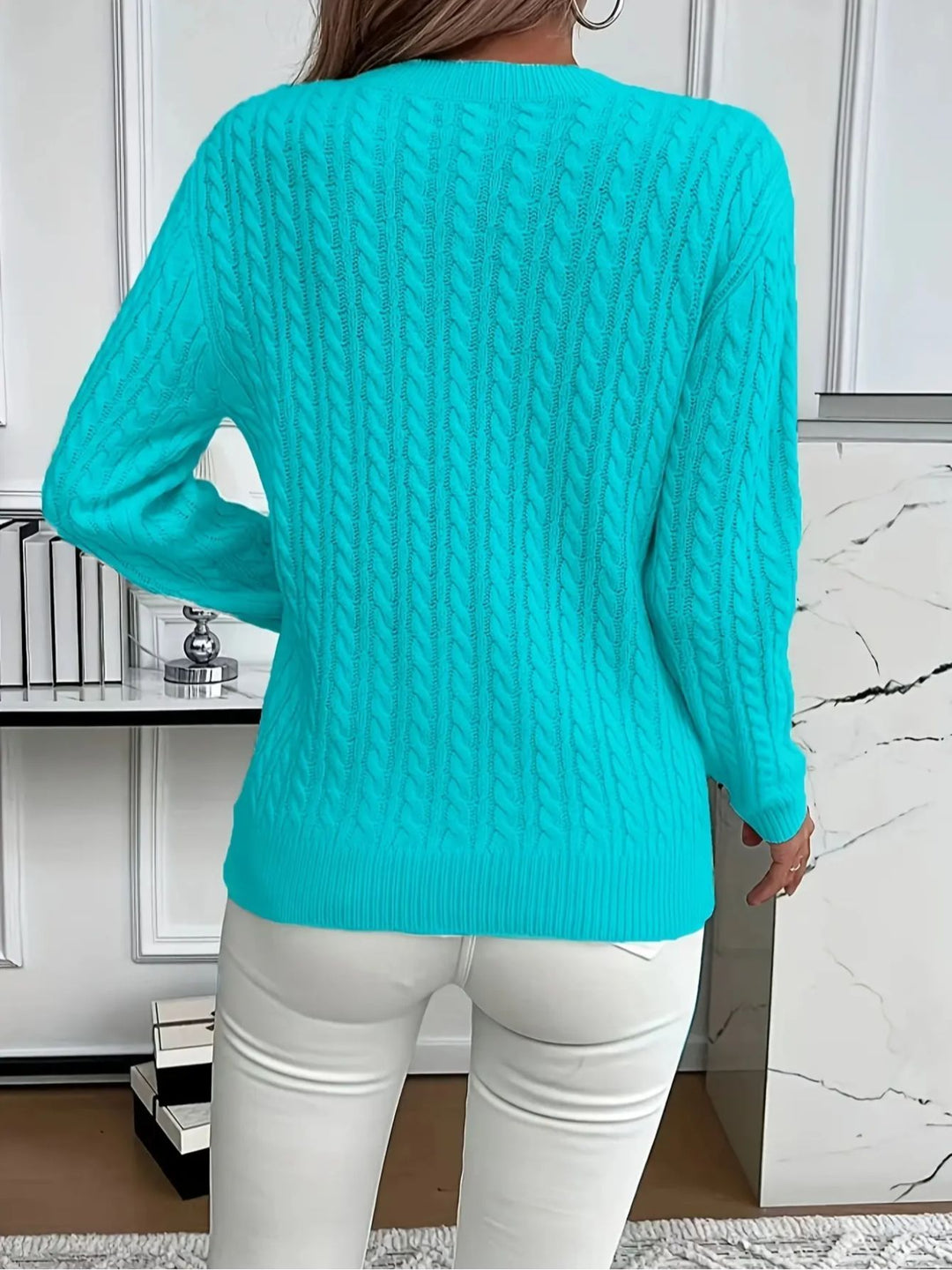 SWEAT À COL ROND COZY POUR FEMMES