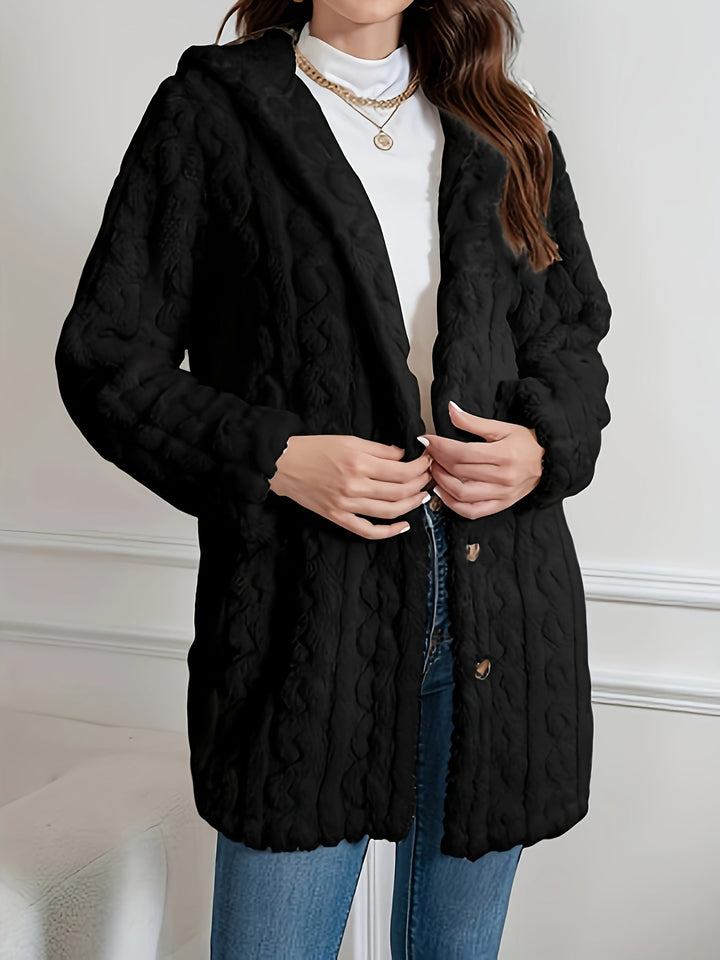 VESTE TEXTURÉE DOUILLETTE POUR FEMMES